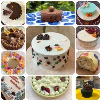 کیک تولد- شیرینی های کافه ای -همکاری با کافه ها