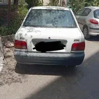 پراید 88دوگانه کارخانه بی رنگ