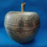 شکلات خوری برنجی دستساز تزیینی