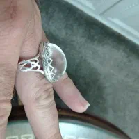 انگشتر نقره با نگین در نجف اصل