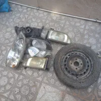 رینگ و لاستیک چراغ پراید
