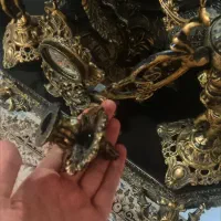 آینه شمعدان برنز|آینه|تهران, ده‌ونک|دیوار