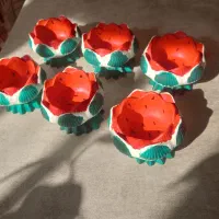 سنگ مصنوعی یلدایی|صنایع دستی و سایر لوازم تزئینی|کاشان, کارگر|دیوار