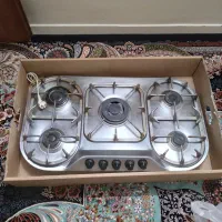 اجاق رومیزی ۵ شعله استیل کابینتی