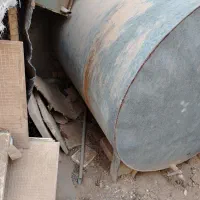 تانکر آب ورق سفید با آب گرم کن همه سلام|آبگرمکن، پکیج، شوفاژ|اردکان, |دیوار