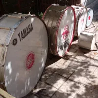 4عدد طبل به سایزهای 120 .100 .75 .50 .و1عدوقل|درام و پرکاشن|تهران, شهرک آزادی|دیوار