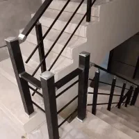 نرده استیل،پله فلزی،نرده شیشه ای|خدمات پیشه و مهارت|تنکابن, |دیوار