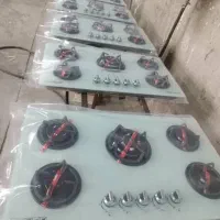 اجاق سفید گاز مشکی سینک Senator|اجاق گاز و لوازم برقی پخت‌وپز|تهران, پونک|دیوار