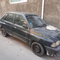 پراید مدل ۸۲ سوخته ()