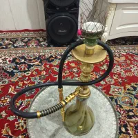 قلیون برنجی قدیمی و سنگین