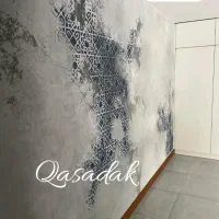 نقاشی ساختمان، پتینه کلاسیک ومدرن ،میکروسمنت|خدمات پیشه و مهارت|قم, سالاریه|دیوار