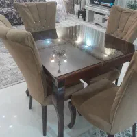 میزنهارخوری چهارنفره|میز و صندلی غذاخوری|مشهد, الهیه|دیوار
