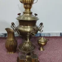 سرویس کامل سماور برنجی