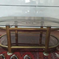 جلو مبلی شیشه ای