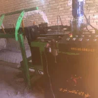 خط کامل دستگاه فنس بافی با پمپ باد ۱۲۰