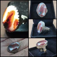 انگشتر های شجر و عقیق معدنی اعلا|بدلیجات|بابلسر, |دیوار