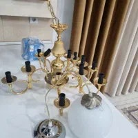لوستر زینتی آب  طلا