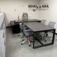 مبل اداری پایه فلزی میزمدرن241320صندلی کتابخانه|دفتر کار|چهاردانگه (تهران), |دیوار