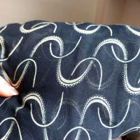 چادر دوخته شده  نخی و پارچه چادری نقره کوب وشال