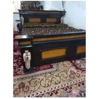 تخت خواب دو نفر سالم|تخت و سرویس خواب|بروجن, |دیوار