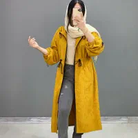 مانتو مخمل کبریتی