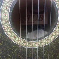 گیتار نو سالم همراه با کیف بدون استفاده