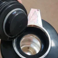 فلاسک فلاکس ژاپنی ۱،۶ و ۱،۳ قاب استیل|کلکسیون اشیاء عتیقه|مشهد, تلگرد|دیوار