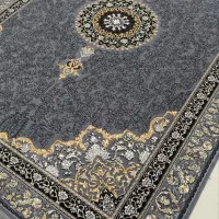 فرش موج  طوسی 9متری،نو|فرش|اسدآباد, |دیوار