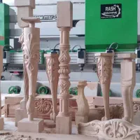 خدمات سی ان سی چوب روتاری و تخت  (منبت و خراطی)