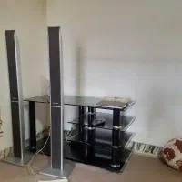 فروش یک جفت باند ایستاده پاناسونیک ۷۰۰ هزار|صوتی و تصویری|هشتگرد, شهرک راه آهن|دیوار