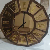 ساعت دیواری آینه ای