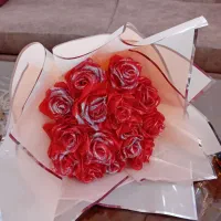 گل روبانی|گل مصنوعی|مشگین شهر, |دیوار