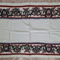 دو عدد پته متکا تخت دونفره و پته دستمال کاغذی