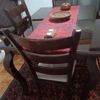 میز غذاخوری چوب