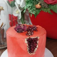 کیک خامه ای خانگی