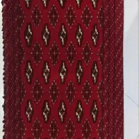 یک جفت پشتی دستبافت- ترکمنی