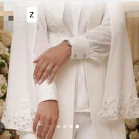 کت شلوارعروس خواستگاری بله برون عقدخاص سایز۳۸