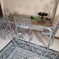 میز نهارخوری شیش نقره