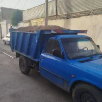 حمل شن ماسه گراویه خاک نخاله نیسان کمپرسی