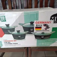 سرویس قابلمه  10MKپارچه+جاروبرقی+ توستر نو آک