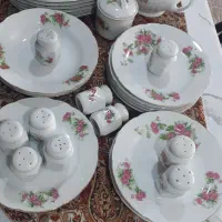 ظروف قدیمی گل سرخ