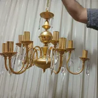 لوستر آب طلا ۶شاخه