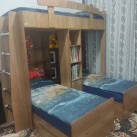تخت سه نفره در دو طبقه|تخت و سرویس خواب|کرج, مطهری|دیوار