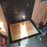 جعبه مهندسی ولوازم تحریر عتیقه|کلکسیون اشیاء عتیقه|خاوران, |دیوار