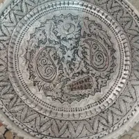 سینی  مسی  قلمکاری|کلکسیون اشیاء عتیقه|تهران, بهارستان|دیوار