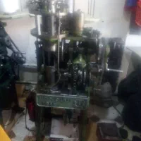 دو عدد دستگاه جوراب بافی