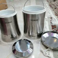 ظروف قند و شکر چای تمام استیل