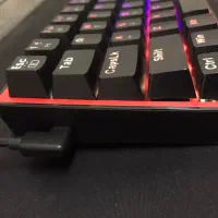 Redragon K617 RGB کیبورد گیمینگ|قطعات و لوازم جانبی رایانه|کاشان, میدان کهنه|دیوار