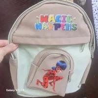 کوله دختر کفشدوزکی