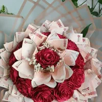 دسته گل پول یلدایی